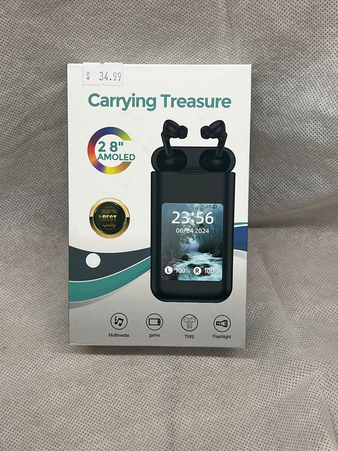 Carrying Treasure Wireless Headphones w/ Case