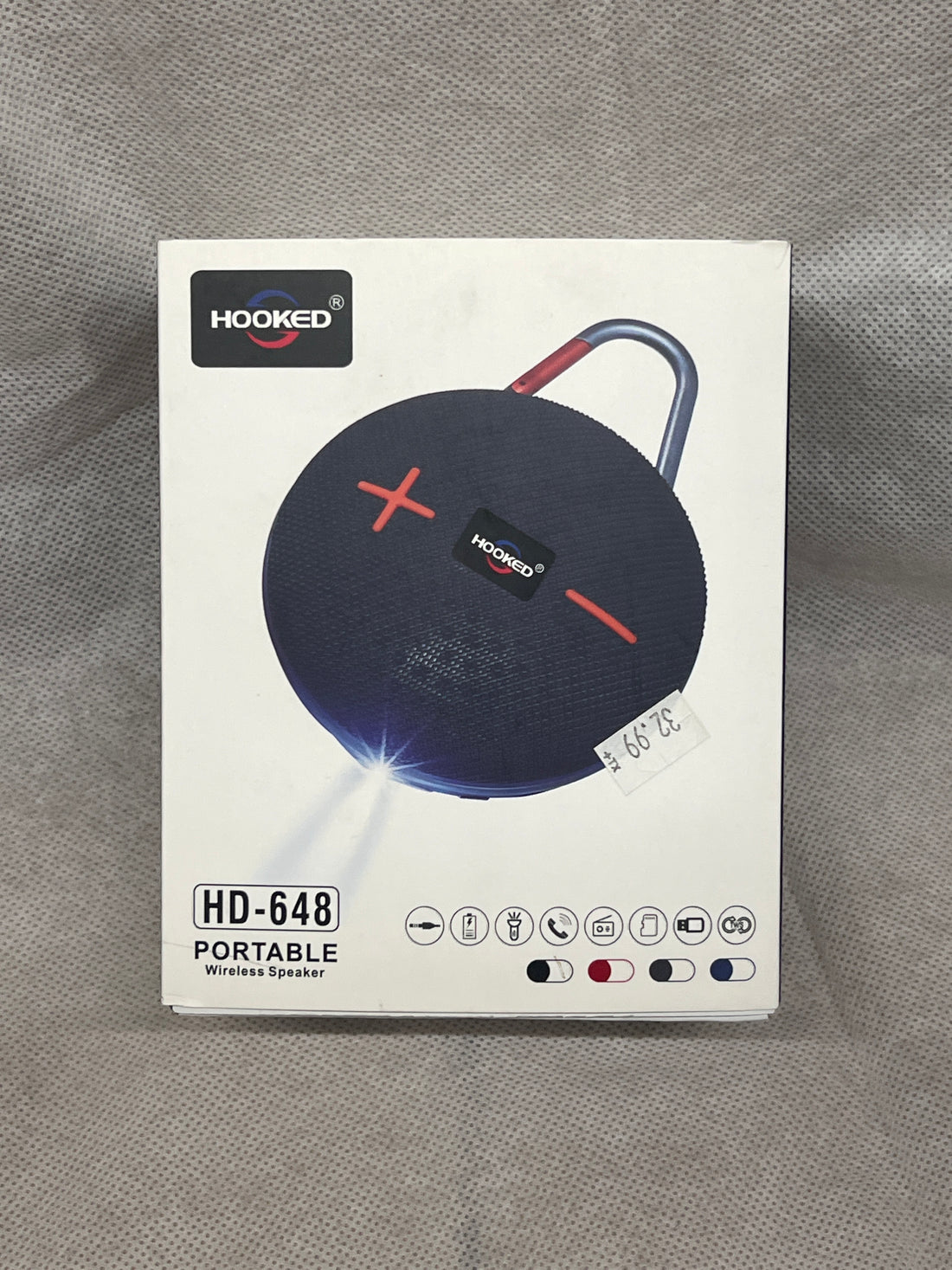 Hooked HD-648 Wireless Portable Speaker