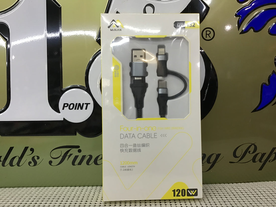MiXiAN 4 in 1 DATA CABLE