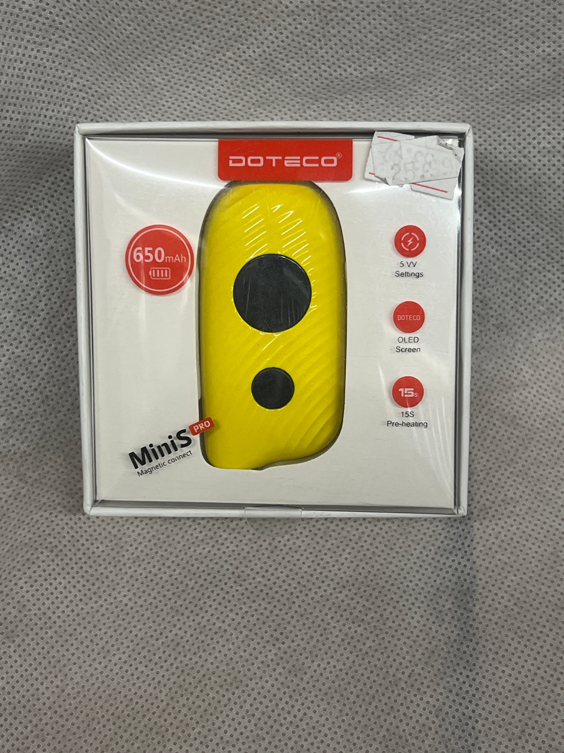 Doteco 650 mAH MiniS Pro Cartridge Vaporizer