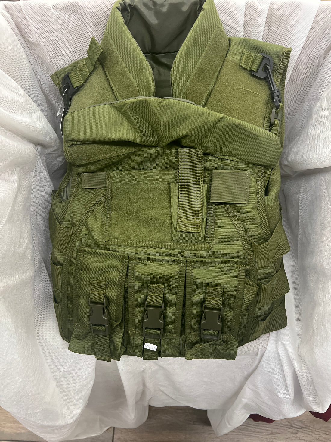 Collared Army Vest