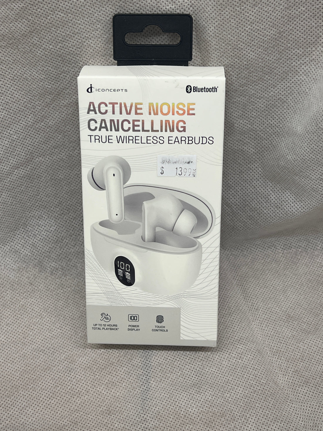 IConcepts Active Noise Canceling Wireless Earbuds