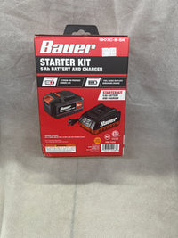 Bauer Starter Kit 5ah Batter and Charger