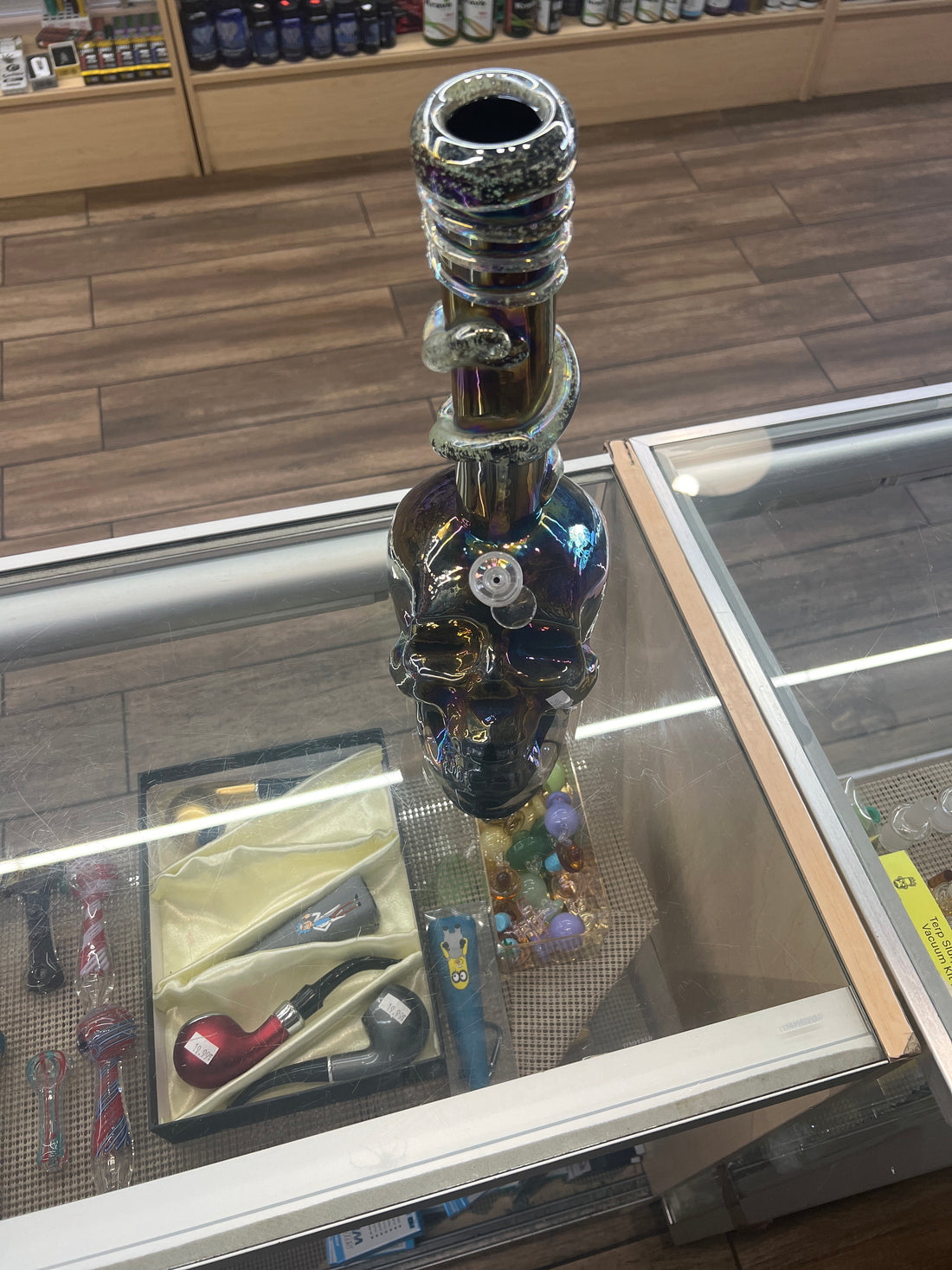 Snake & Skull Glass