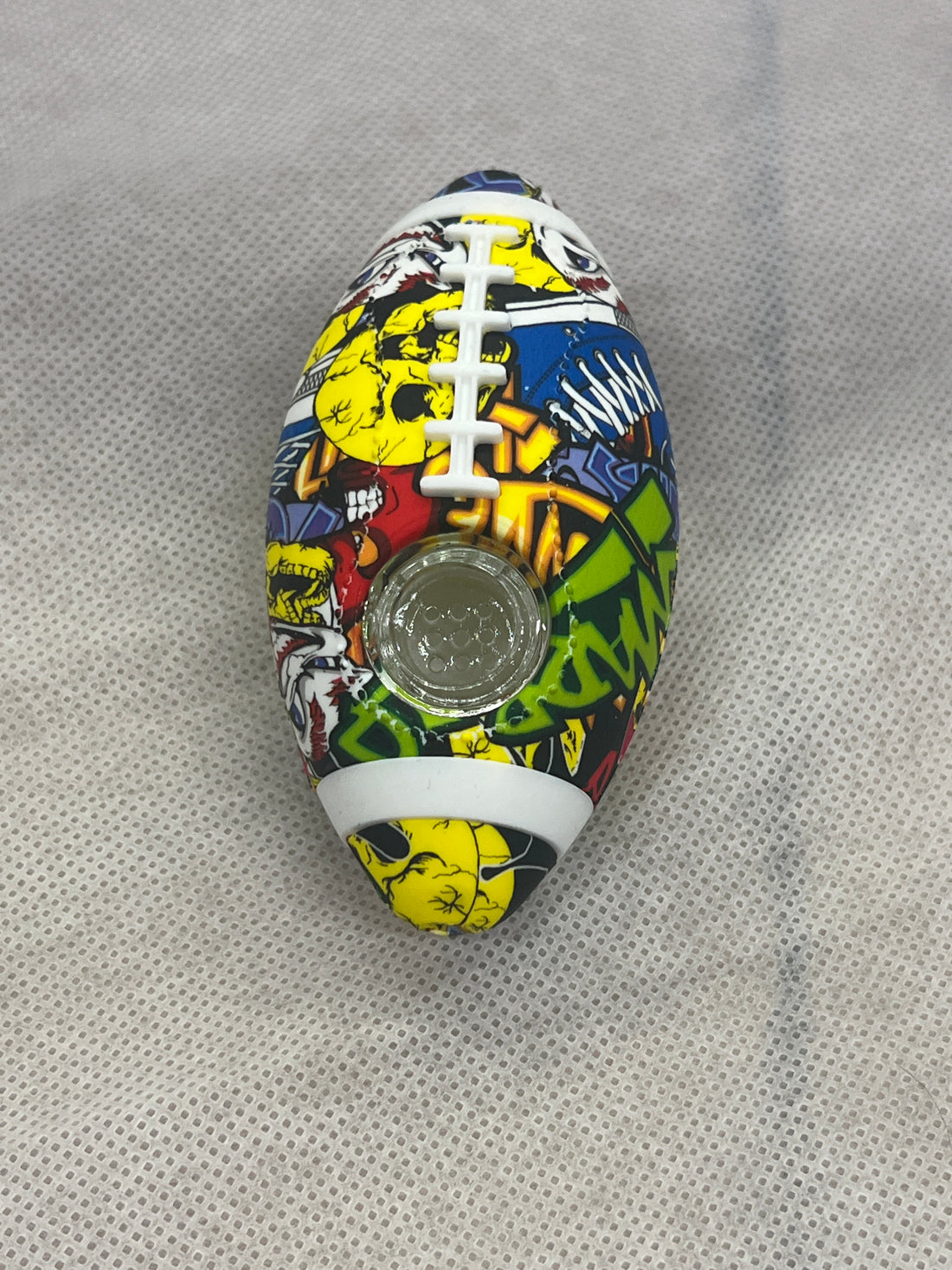 Football Multicolor Silicone Pipes