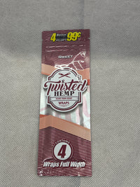 8 Twisted Hemp Wraps
