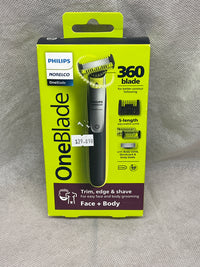 Phillips OneBlade 360 Face Trimmed