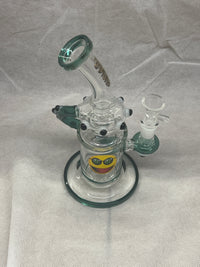 Diamond Glass Smiley Bong