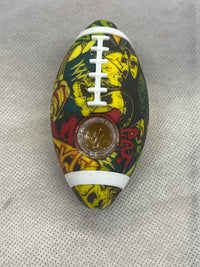 Football Multicolor Silicone Pipes