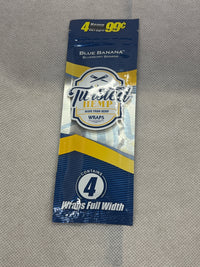 8 Twisted Hemp Wraps