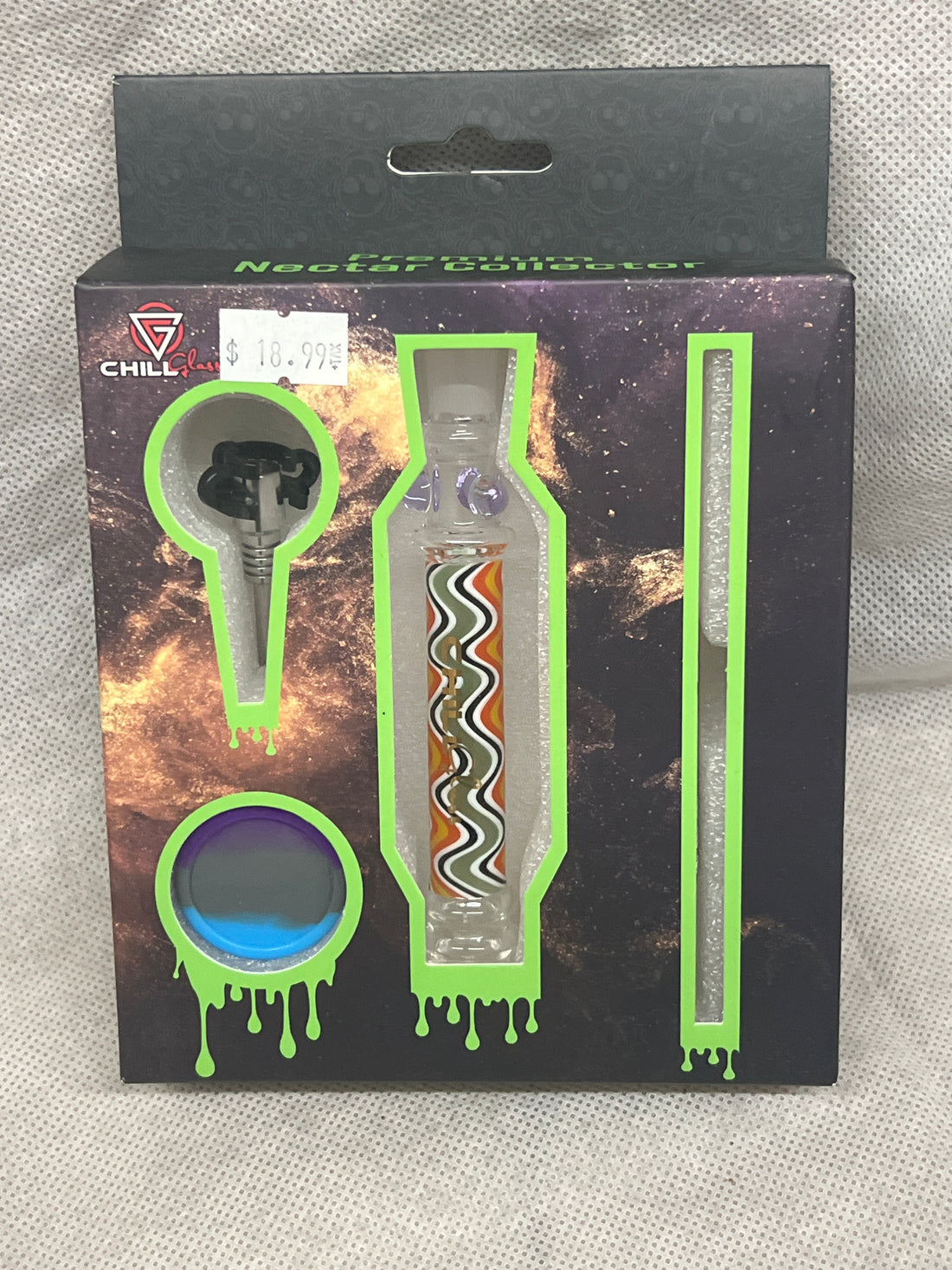 Chill Glass Nectar Collector Straw Kit