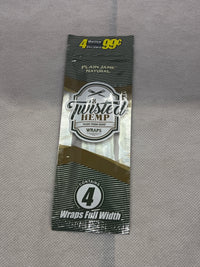 8 Twisted Hemp Wraps